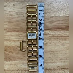 Moschino cheap and chic link watch